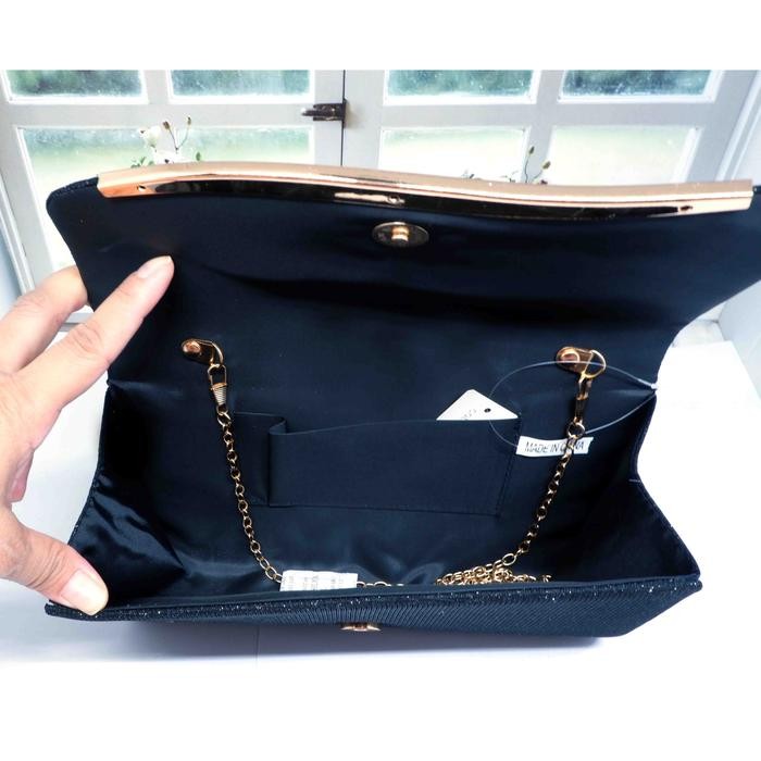 Unik Clutch Pesta Wanita 317 Tas Kondangan Glitter Premium