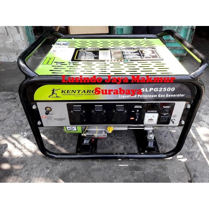 Ready Stock Genset Lpg Kentaro Slpg2500 - Bahan Bakar Lpg - Surabaya