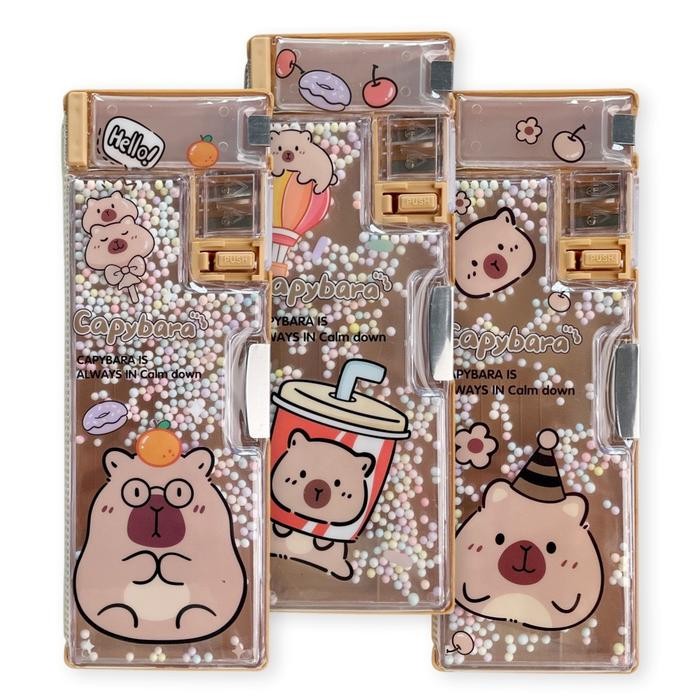 

BEST SELLER Scoop Tempat Pensil / Pencil Case Capybara 70220100