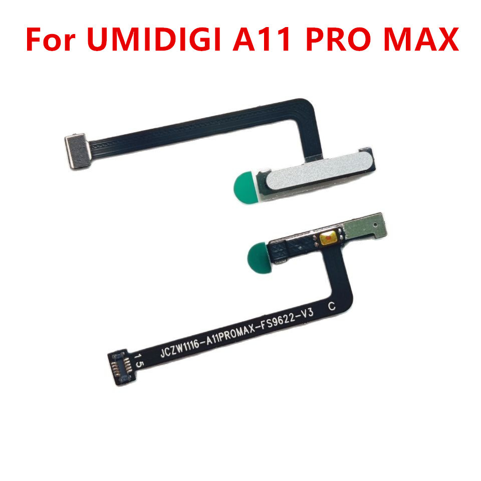 New Original For UMIDIGI A11 PRO MAX Cell Phone Fingerprint Modules Button Sensor Flex Cable For UMI
