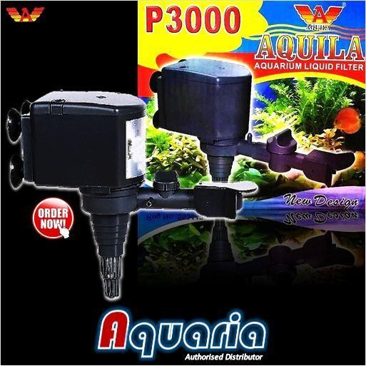 Paling Murah Aquila Water Pump P3000 Pompa Celup Akuarium & Kolam