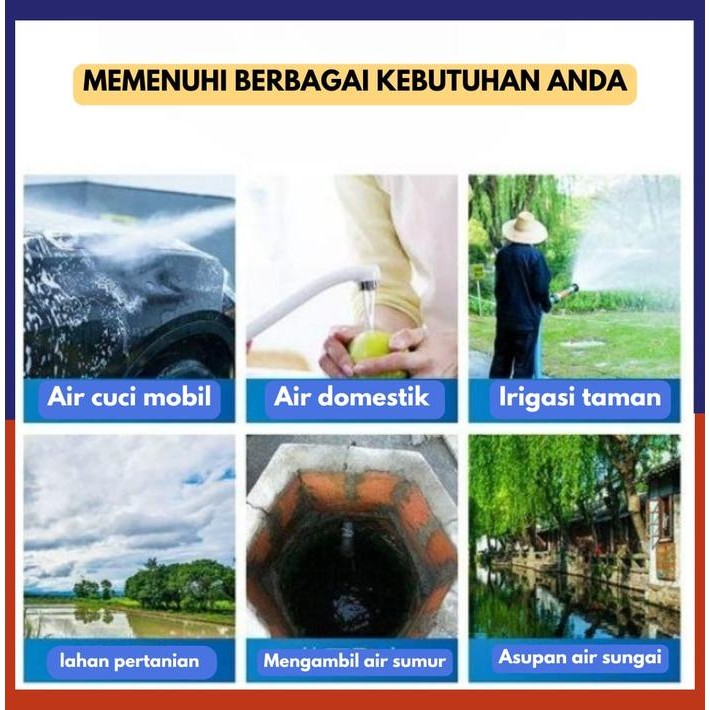 Murah Maxpump Qdx7-18-0.75Fa Pompa Submersible 1.5Inc Pompa Celup Air Bersih 1Hp Kolam Ikan Otomatis