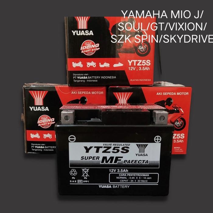 AKI YUASA GTZ5 MIO J/SOUL/GT/M3/VIXION