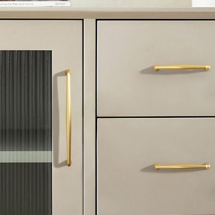 WF061 Handle Lemari Gold Cooper Black Gagang Pintu Tarikan Laci Aksesoris Furniture Interior