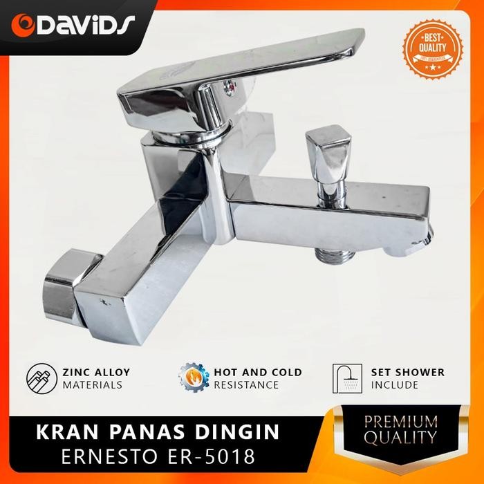 Kran Panas Dingin Shower Keran Bathub Water Heater Sower Ernesto 5018