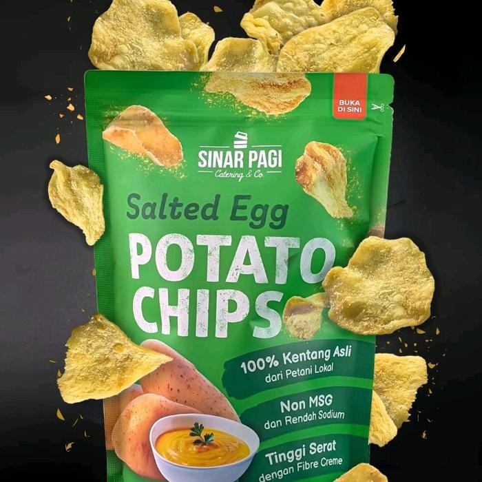 

Sedia Keripik Kentang Telur asin ( Healthy Salted Egg Potato Chips )
