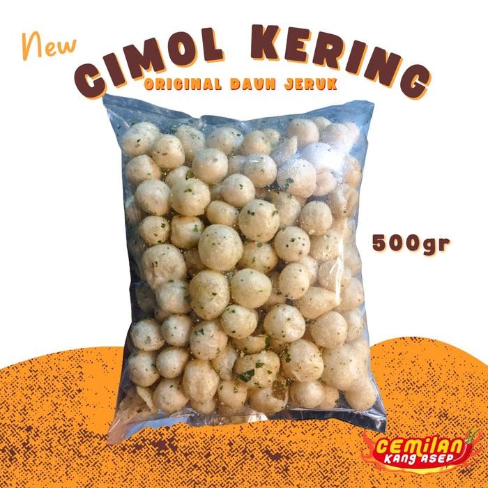 

Sedia Cimol Kering Ndog Lewo Singkong Daun Jeruk Kemasan Pak gr Makanan Food Snacks