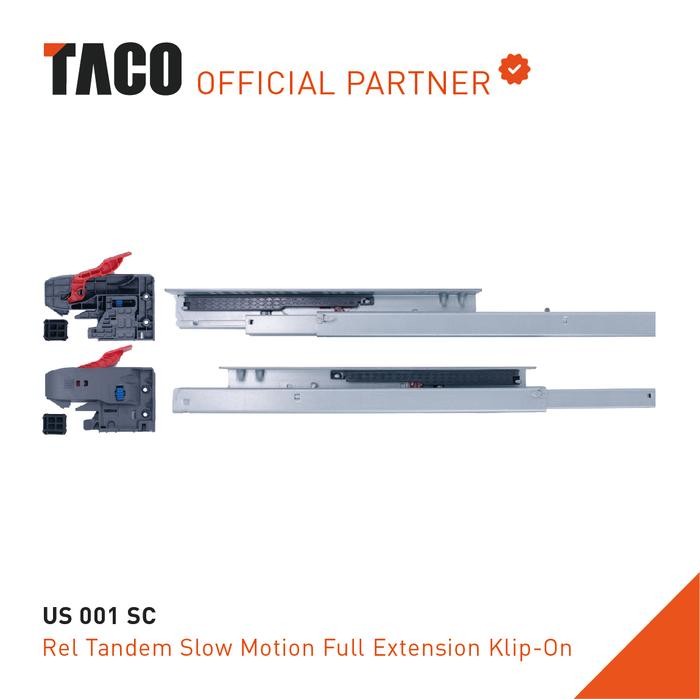 TACO Rel Laci Tandem Soft Closing Klip On - US001SC
