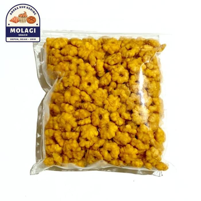

Sedia Pilus Ribut Sakura Gurih Renyah 250 Gram - Molagi Snack