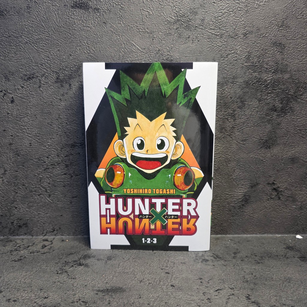 Hunter x Hunter (3-in-1 Edition) Vol 1  Yoshihiro Togashi Viz Media Komik English Manga