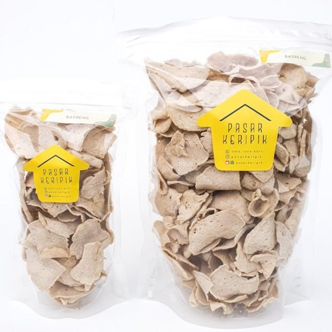 

Sedia Pasar Keripik Basreng Asin Gurih size Besar
