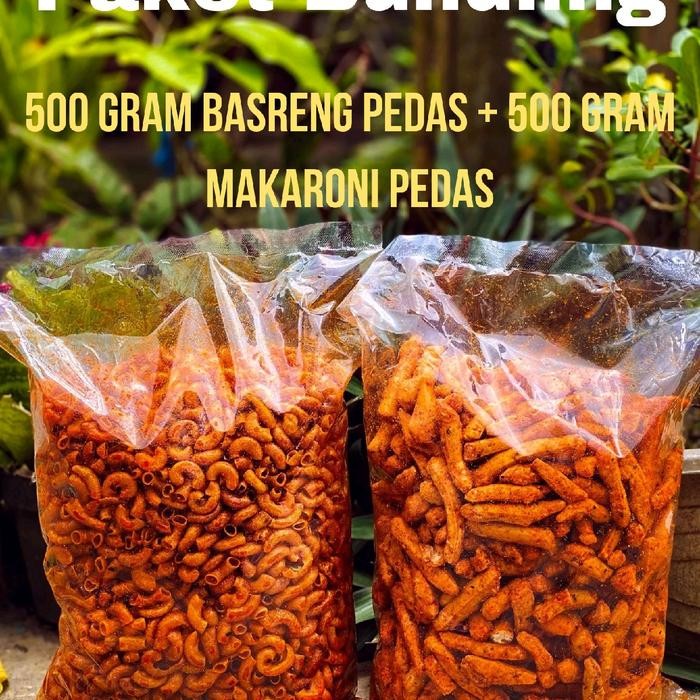 

Sedia Gram Basreng Pedas + Gram Makaroni Pedas Food