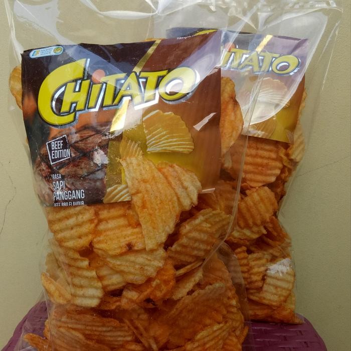 

Sedia chitato BBQ kiloan 250 gram free bubble p