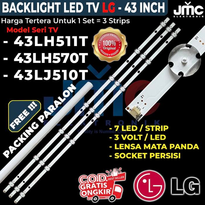 Terlaris BACKLIGHT TV LED LG 43LH511T 43LJ510T 43LH570T 43LJ510 43LH511 43LH570 SALE