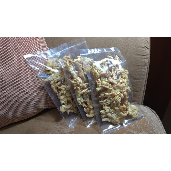 

Sedia KERIPIK KRIPIK CEKER AYAM TANPA TULANG PREMIUM RENYAH