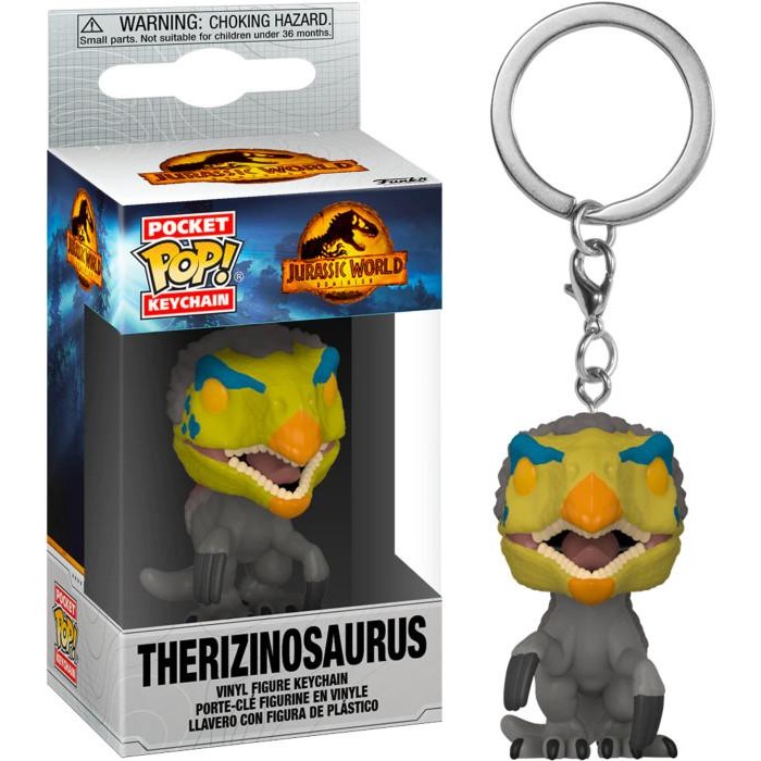 Funko Pop Keychain - Jurassic World Dominion - Therizinosaurus
