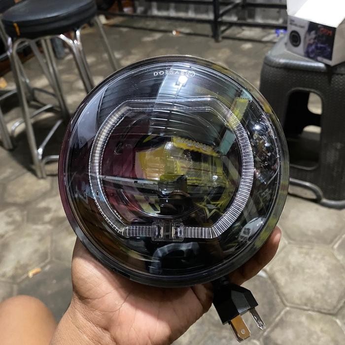 lampu biled reflektor biled ukuran 5.7inc pnp batok l2g cd cb125 dan lain lain