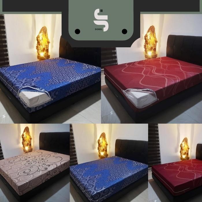 SARUNG KASUR / SPRING BED / PEMBUNGKUS BUSA / URUNG KASUR RAJUT