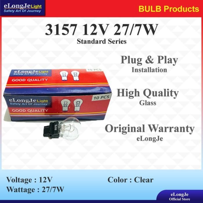(Allthebest) Lampu P27/7W 3157 12V 27/7W - Elongje