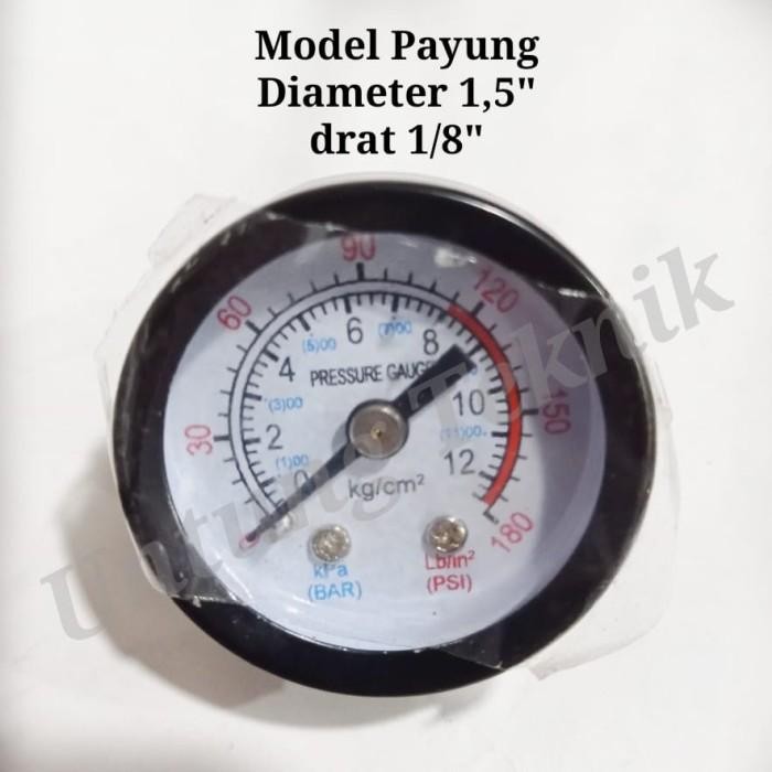(Allthebest) Pressure gauge Kompresor 1"
