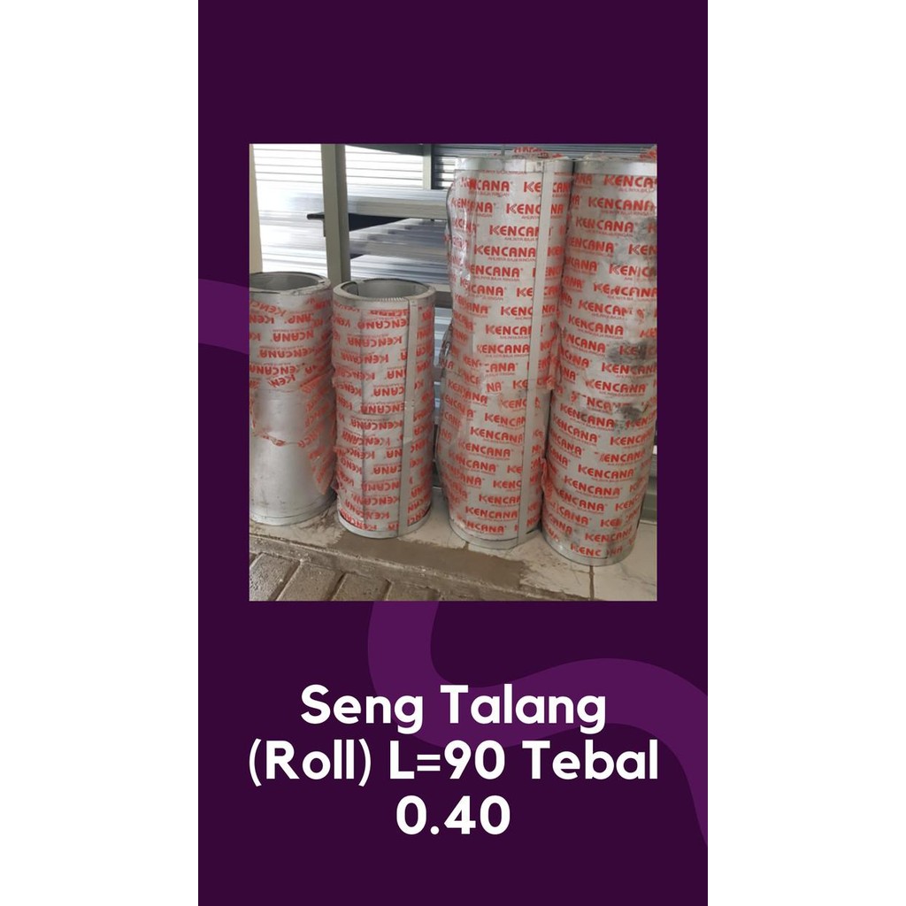 (Allthebest) Seng Talang L=90 Tebal 0.40