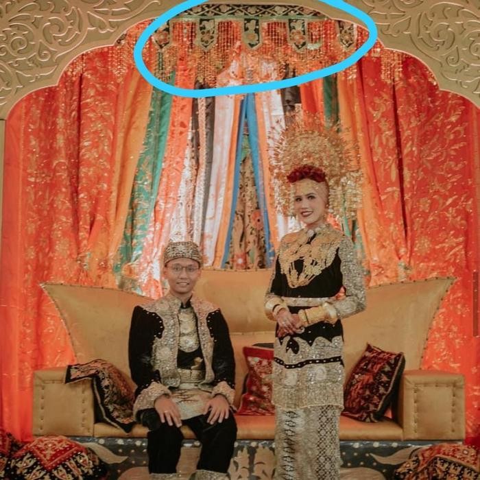 Ondas Hiasan Rumbai Pelaminan Padang Aceh Melayu Terbatas