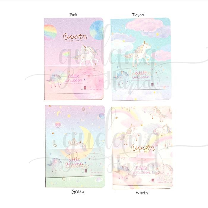

Notebook Unicorn Moon Buku Tulis Bergaris Unik Notes GH 308299