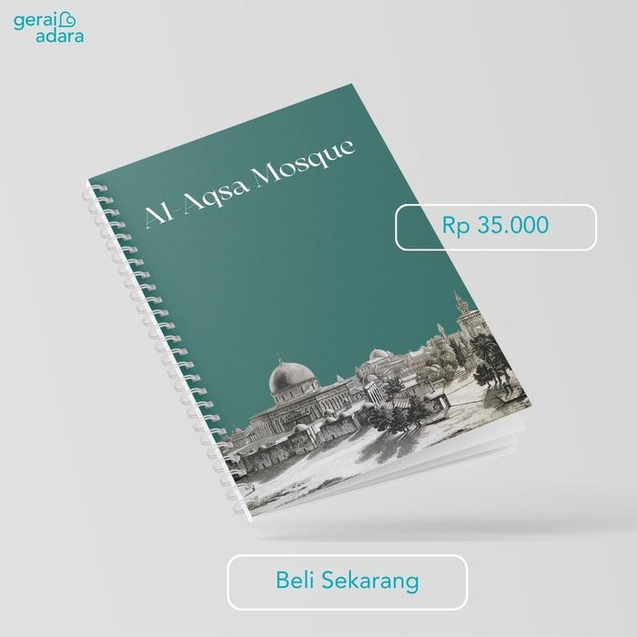 

Notebook Buku Tulis dengan Motif Al-Aqsa Gerai Adara