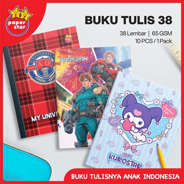 

Paperstar Buku Tulis 38 Lembar