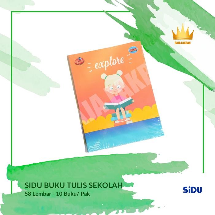 

Buku Tulis SINAR DUNIA / SIDU / 58 Lembar - 1 PAK