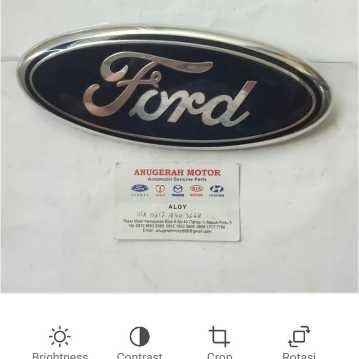 Logo Emblem Depan Ford Everest 2500 Tdci