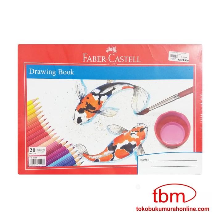 

FABER CASTELL DRAWING BOOK A4 / BUKU GAMBAR A4 FABER
