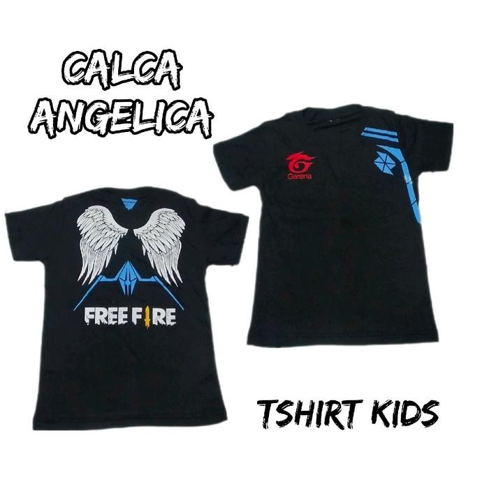 Ready Celna Anak Gaming Angel Ff Setelan Switer Gaming Free Fire Anak Kaos Ff Dan Celana Gaming Ff