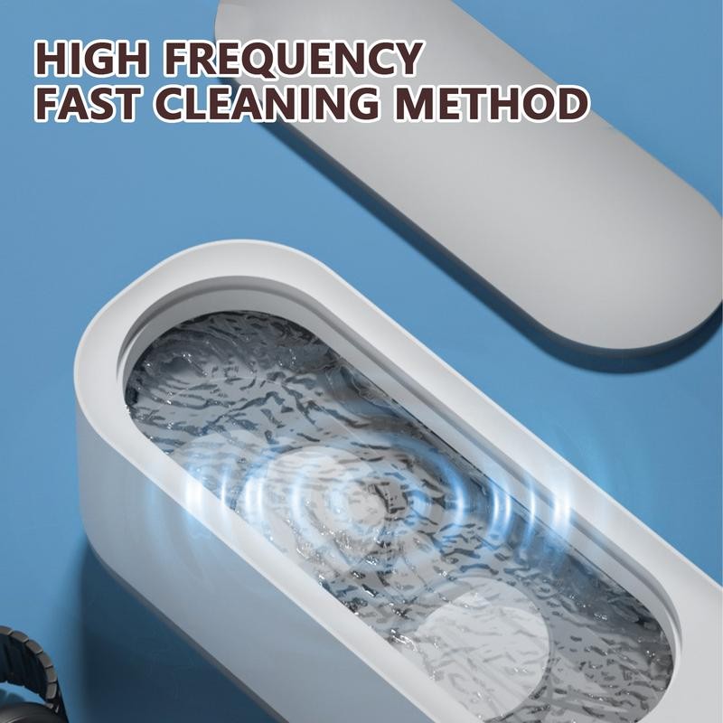 Ultrasonic Cleaning Machine Home Ring Cleaner Jewelry Oil Stain Vibrating Cleaner For Watches Contac