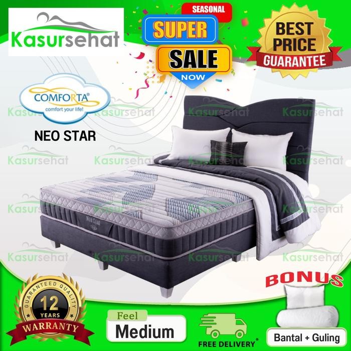 Comforta Kasur Springbed Neo S - Full Set 180X200