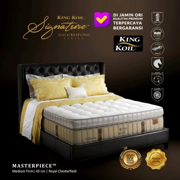 King Koil Kasur Springbed Masterpiece - Hanya Kasur 100X200