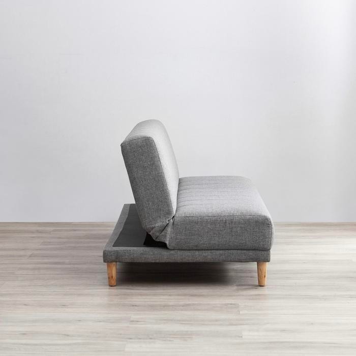 Sofa Bed Nimalis Kaki Retro Kain Daphnie