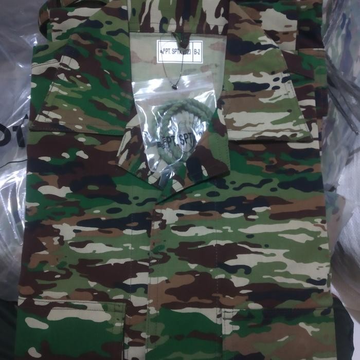 Baju PDL Doreng NKRI / Matra Darat TNI AD OriginaL