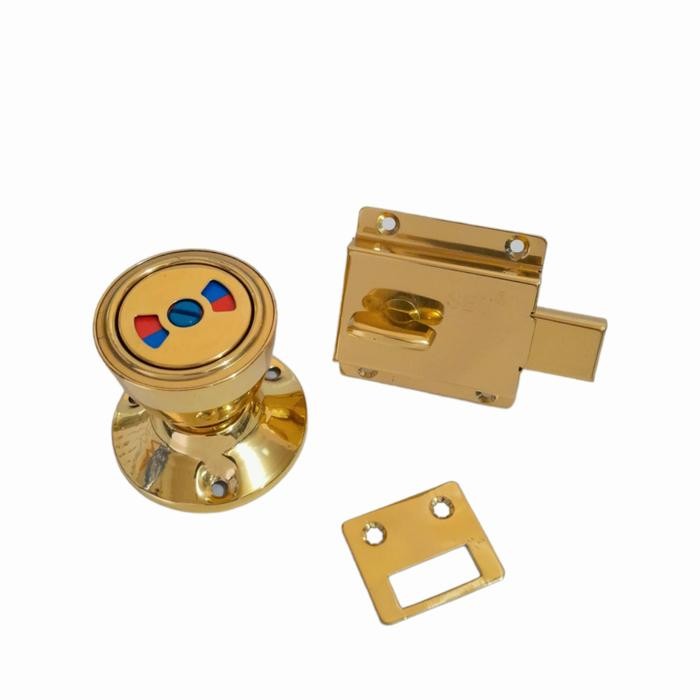 HARGA DISKON SES grendel kamar mandi merah biru