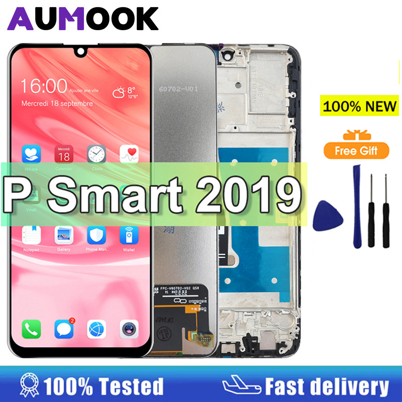 6.21" Display For Huawei P Smart 2019 LCD Display Touch Screen Digitizer Assembly With Frame For P s