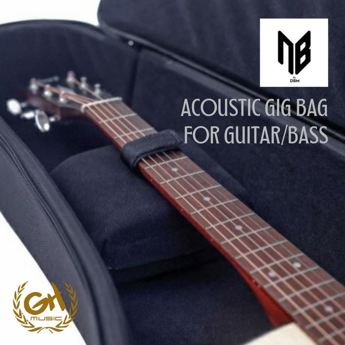 Nb-Pro Akustik Gigbag Guitar By Dbm