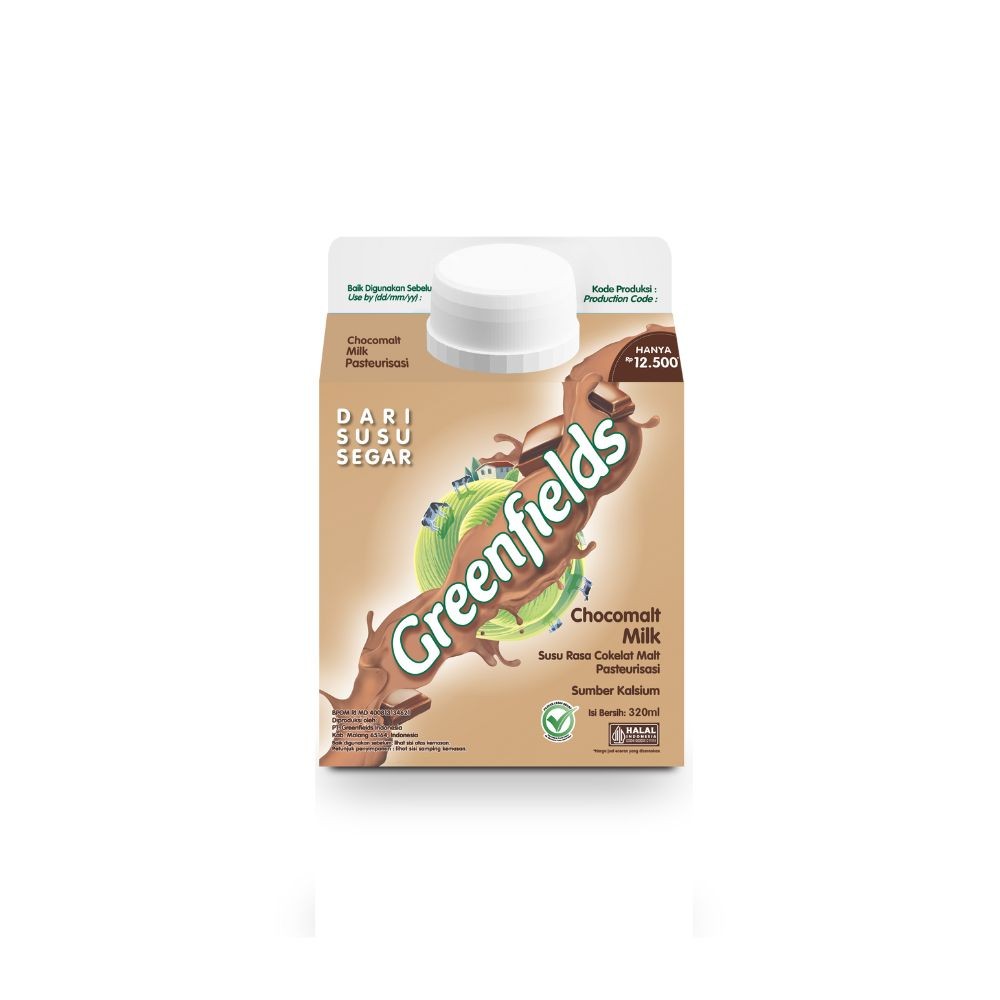 

Greenfields Fresh Milk Full Chocomalt 320 ml