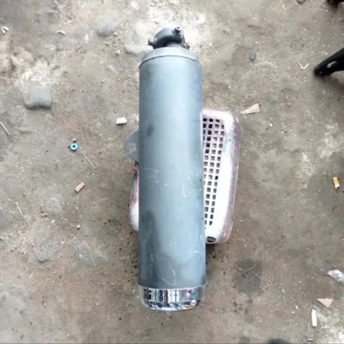 Knalpot Standar Ninja 250 Karbu Ori #Gratisongkir