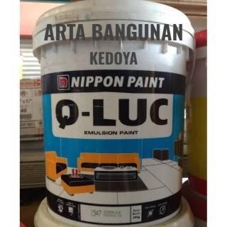 Cat Tembok Qluc Putih (25 Kg)