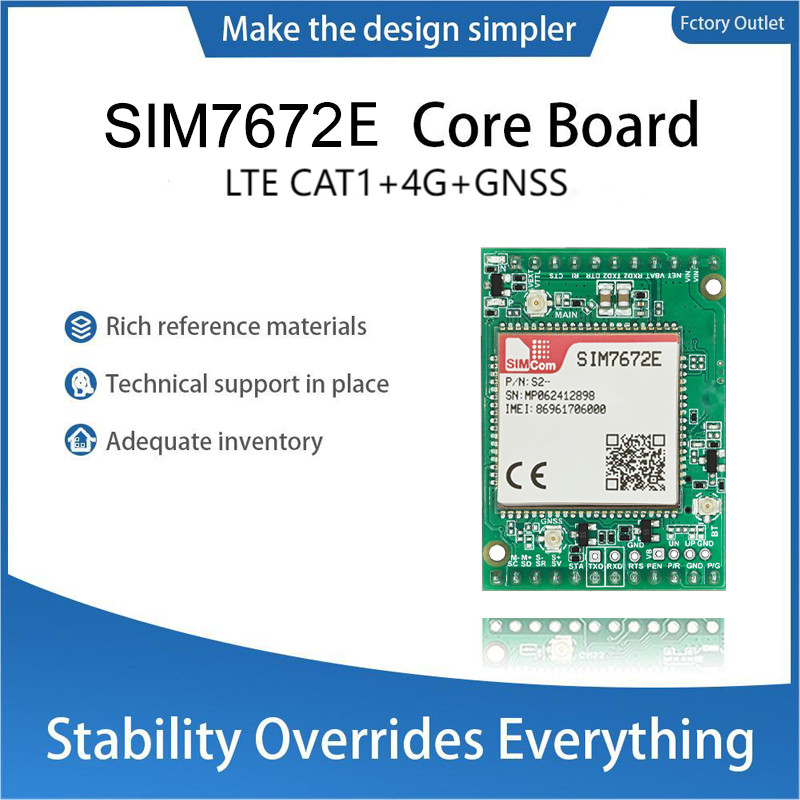 SIMCOM SIM7672E SIM7672E-LNGV Core Board LTE LTE CAT1+4G (NO GPS) CC-MCore-SIM7672E module