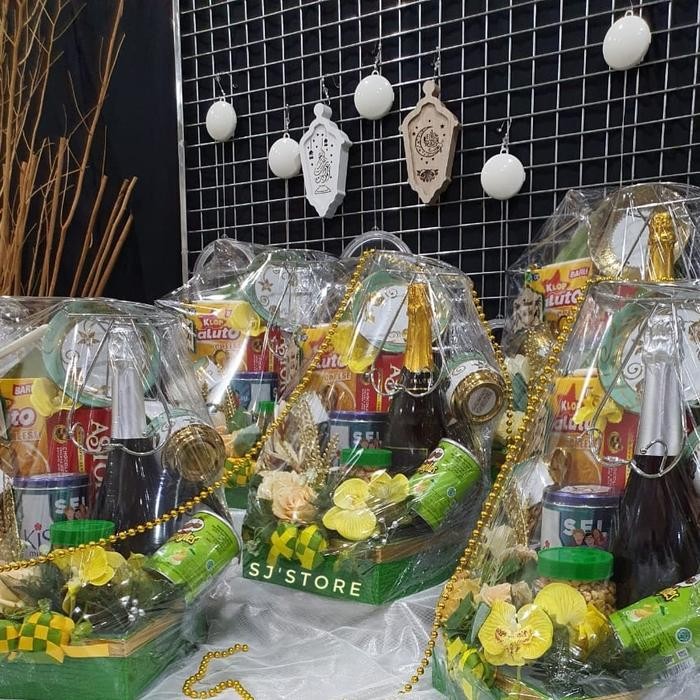 

Box paket parcel lebaran murah pecah belah makanan