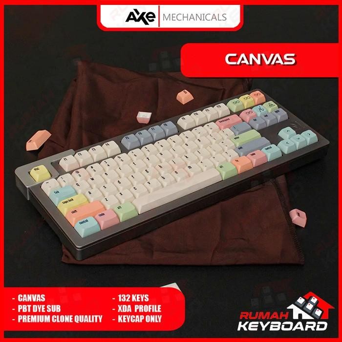 (Expert) KEYCAP - KEYCAPS - XDA - CANVAS - PBT - DYE SUB