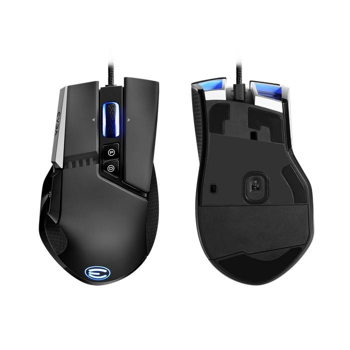 (Expert) Evga X17 Gaming Mouse Wired Black 16.000 DPI LED SYNC 903-W1-17BK-KR