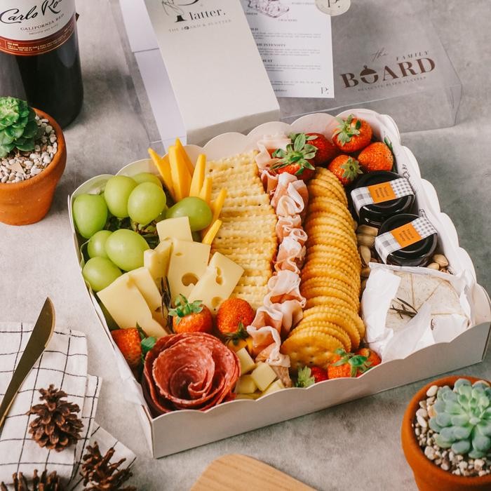 

The Family Board The Board and Platter Cheese & Charcuterie Board