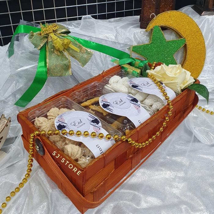 

Paket box hampers lebaran kue kering toples murah 1